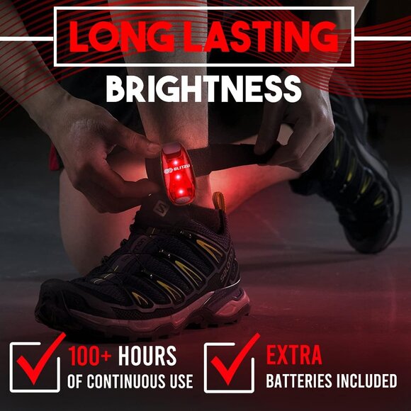 4 Pack LED Safety Light, Clip on Reflective Gear Lights for Walking at Night, Ru - Picture 9 of 9